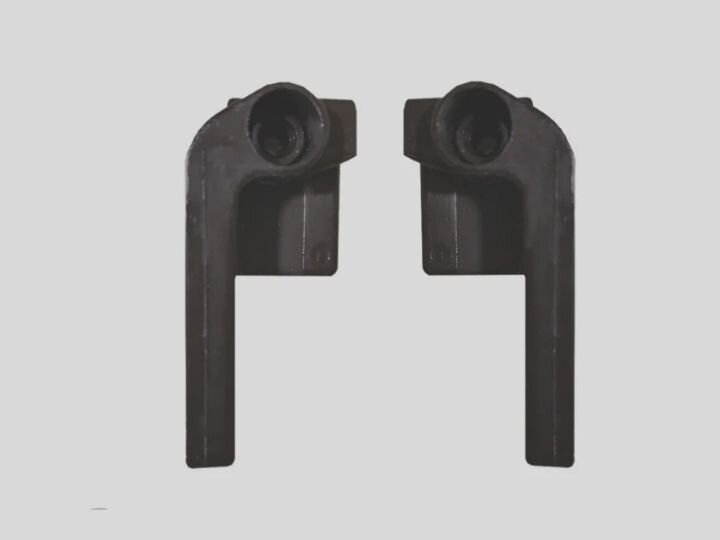 Eine Detailansicht von Knebel für Fenster