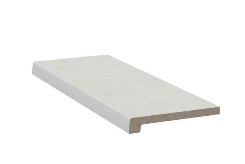 Eine Werzalit Fensterbank, die auch im Badgenutzt werden kann