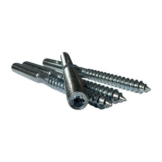 Product Image for Stockschrauben Stahl Typ 23E S galv. verzinkt M6 x 80 mm 5 Stück