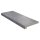 Werzalit Fensterbank Exclusiv smokey shadow - glatt, seidenmatt 100 mm 500 mm mit Kunststoffabschluss