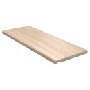 Werzalit Fensterbank Compact S18 akazie - Feinstruktur Holz Tiefe: 400 mm x Länge:  800 mm mit ABS Laengs- und Seitenkanten