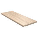 Werzalit Fensterbank Compact S18 akazie - Feinstruktur Holz Tiefe: 450 mm x Länge:  1100 mm mit ABS Kante zweiseitig