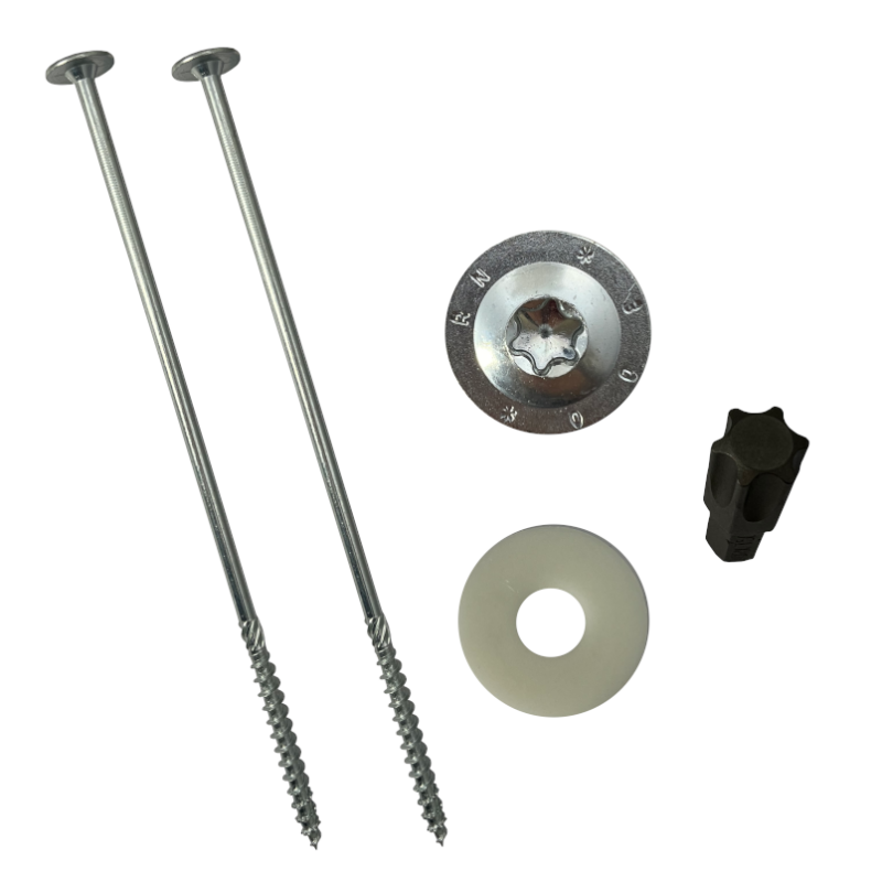 Product Image for Zeltbefestigung Camping Set Hering Schraubhering 10x300 mm inkl Bit TX 50