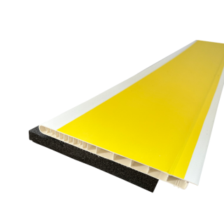 Rollladenkastendeckel weiß, Tiefe: 195 mm x Länge: 900 mm