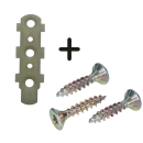 Balkontürgriff Zinkdruckguss graualuminium RAL 9007