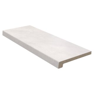 Werzalit Fensterbank Exclusiv grey stone - glatt, seidenmatt 200 mm 1400 mm mit ABS Kante einseitig