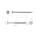 Konstruktionsschraube Holzbau Reyher Schraube Senkkopf 8 160 25 Stück