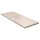 Werzalit Fensterbank Compact S18 sand stone, glatt - seidenmatt 400 mm 900 mm mit Kunststoffabschluss