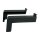 Aluminium Fensterbank anthrazit RAL 7016 340 1000 Kunststoffgleitabschluss