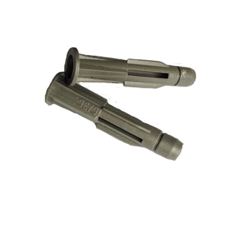 8 mm 500Stk Allzweckdübel Universaldübel GRAU ohne Kragen 