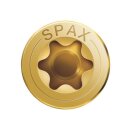 Spax Konstruktionsschrauben mit T-Star plus Senkkopf, galv. verzinkt gelb chromatiert 8,0 80 25