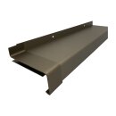 Stoßverbinder gerade 180 mm mittelbronze