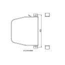 Mini-Gurtroller Gurtwickler Aufputz mini Rolladen für 14 mm schwenkbar weiß