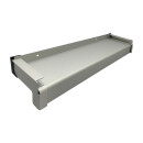 Aluminium Fensterbank silber EV1 Tiefe: 165 mm x Rasterlänge: 2900 mm ohne Seitenabschluss