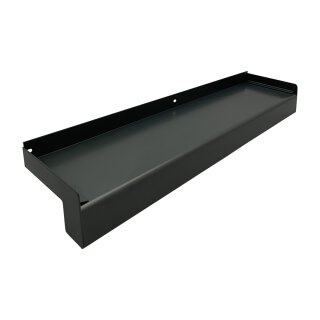 Aluminiumfensterbank Konfigurator Anthrazit matt-70 mm-700 mm-Aluminiumabschluss ohne Putzkante ( Paar )