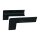 Aluminiumfensterbank Konfigurator Anthrazit matt-70 mm-700 mm-Aluminiumabschluss ohne Putzkante ( Paar )