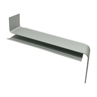 Stoßverbinder gerade 195 mm blank