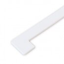 Sprela Fensterbank Profil 207 - Weiß, 40 mm Blende, 3 mm oben und unten, Träger Span P3 E1