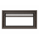 Heizraumfenster mit 4 mm Einfachglas und...