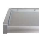 Balkonaustritt silber EV1 natur eloxiert 150 mm 2500 mm Aluminiumdruckgussabschluss