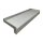 Balkonaustritt silber EV1 natur eloxiert 150 mm 2500 mm Aluminiumdruckgussabschluss