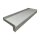 Balkonaustritt silber EV1 natur eloxiert 180 mm 1100 mm Aluminiumdruckgussabschluss