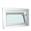 AKF Kunststoff-Kellerfenster, Kipp 24 weiß mit Isolierglas, Ug 1.1 W/(m²K)