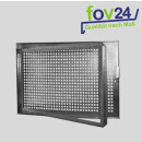 AKF Stahl Kellerfenster Sondergrößen, verzinkt, + 4 Maueranker, zweiflügelig, Breite x Höhe in mm - 1000 mm 800 mm