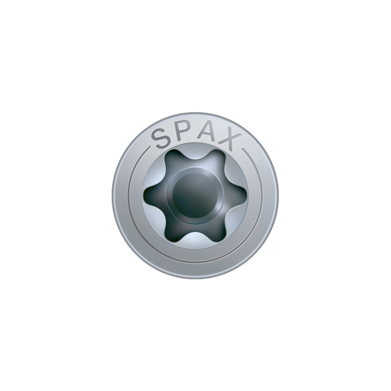 Product Image for SPAX-Verlegeschrauben Senkkopf, T-Star plus mit Fräsrippen, 4CUT-Spitze Fixiergewinde,