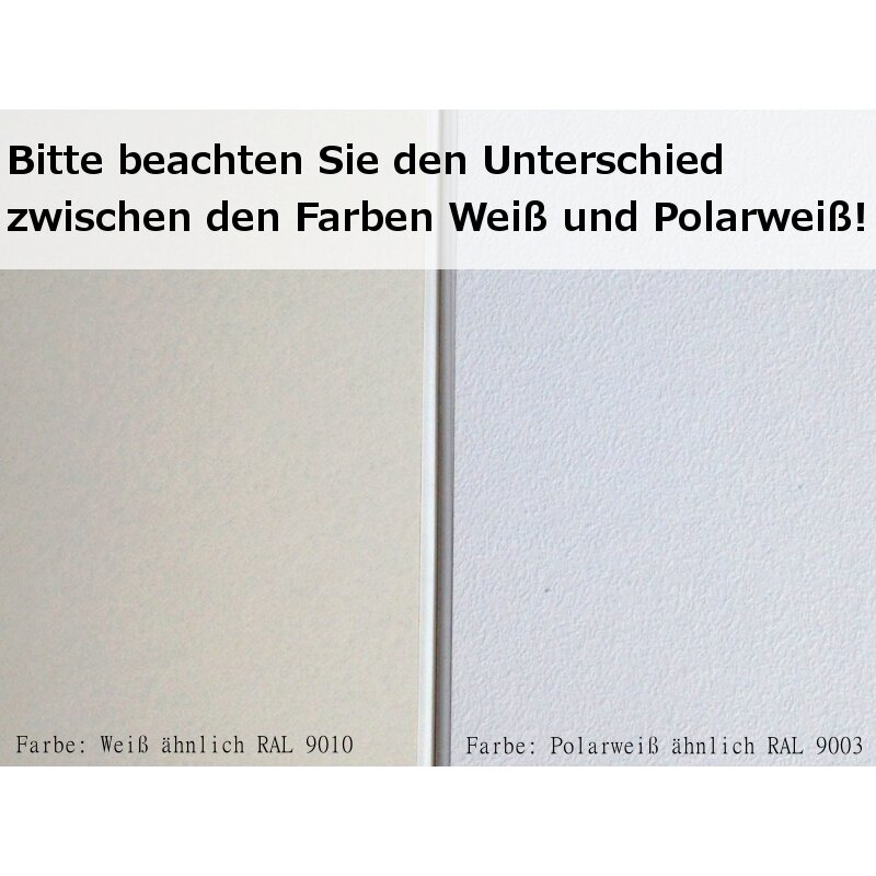 Werzalit Innenfensterbank Fensterbank Exclusiv Polarweiß Perlstruktur