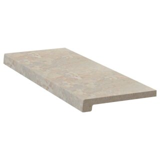 Werzalit Fensterbank Exclusiv Marmor Beige, Tiefe:  300 mm x Länge: 1500 mm ohne Seitenabschluss