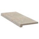 Werzalit Fensterbank Exclusiv Marmor Beige, Tiefe:  400 mm x Länge: 1100 mm mit ABS Kante einseitig