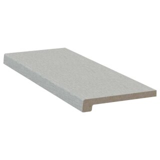 Werzalit Fensterbank Exclusiv Metallic, Tiefe:  400 mm x Länge: 1300 mm mit ABS Kante zweiseitig