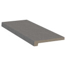 Werzalit Fensterbank Exclusiv Puntinella, Tiefe:  550 mm x Länge: 2600 mm mit Kunststoffabschluss