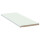 Werzalit Fensterbank Compact S18 Weiß, glatt - seidenmatt, Tiefe: 300 mm x Länge:  1300 mm mit Kunststoffabschluss