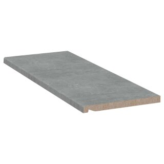 Werzalit Fensterbank Compact S18 Betolit, Perlstruktur Tiefe: 200 mm x Länge:  2200 mm mit ABS Kante zweiseitig