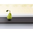 Werzalit Fensterbank Compact S18 Dunkelgrau, Perlstruktur Tiefe: 150 mm x Länge:  2000 mm ohne Seitenabschluss