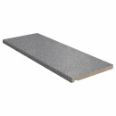 Werzalit Fensterbank Compact S18 Puntinella, glatt-seidenmatt, Perlstruktur Tiefe: 300 mm x Länge:  700 mm mit ABS Kante einseitig