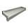 Aluminium Fensterbank silber EV1, Tiefe:  90 mm x Rasterlänge:  900 mm Aluminiumgleitabschluss (Paar)