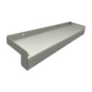 Aluminium Fensterbank silber EV1, Tiefe:  130 mm x...