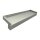 Aluminium Fensterbank silber EV1 Tiefe: 150 mm x Rasterlänge: 800 mm Aluminiumabschluss mit Putzkante (Paar)