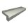 Aluminium Fensterbank silber EV1 Tiefe: 150 mm x Rasterlänge: 1000 mm Aluminiumabschluss ohne Putzkante (Paar)