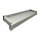 Aluminium Fensterbank silber EV1 Tiefe: 210 mm x Rasterlänge: 1100 mm Aluminiumgleitabschluss (Paar)