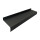 Aluminium Fensterbank dunkelbronze, Ausladung: 130 mm, Rasterlänge: 1000 mm ohne Seitenabschluss