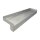Aluminium Fensterbank blank Tiefe 110 mm 1000 mm Aluminiumabschluss ohne Putzkante (Paar)