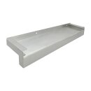 Aluminium Fensterbank blank Tiefe 130 mm 1500 mm...