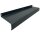 Gutmann Aluminium Fensterbank anthrazit RAL 7016, Tiefe: 130 mm Länge: 2000 mm ohne Seitenabschluss