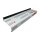 Gutmann Aluminium Fensterbank anthrazit RAL 7016, Tiefe: 130 mm Länge: 2100 mm ohne Seitenabschluss