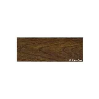 Abdeckleiste farbig foliert Golden Oak 25 mm