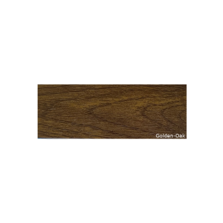 Abdeckleiste farbig foliert Golden Oak 25 mm